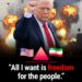 BREAKING: U.S. President Donald Trump Declares Peace Commitment Toward Iran