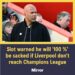 BREAKING: Jamie O’Hara Declared”If He Does Not Get Champions League Football He Will Be Sacked,100%