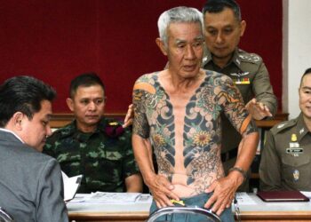 BREAKING: A Retired Yakuza Crime Boss Was Arrested In Thailand After 14 years On The Run
